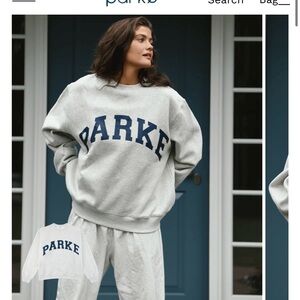 Parke Varsity Crewneck Sweatshirt